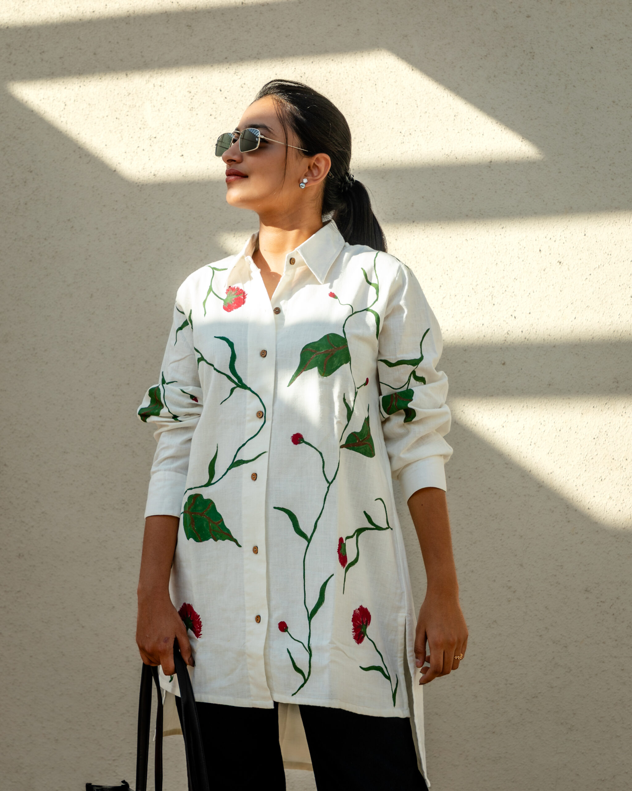 Ethereal Garden Khadi Shirt(Rangreez) - Image 3