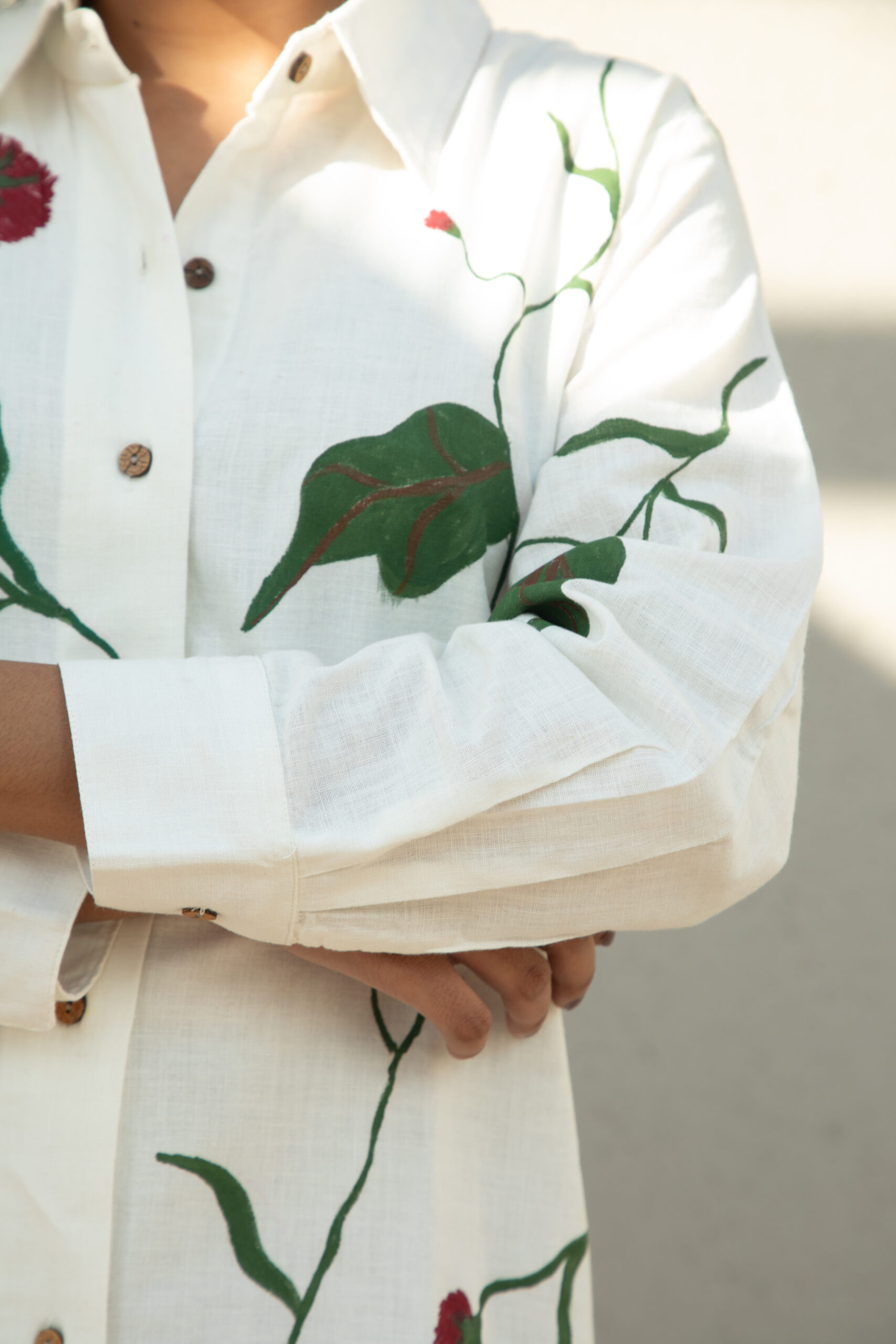Ethereal Garden Khadi Shirt(Rangreez) - Image 5