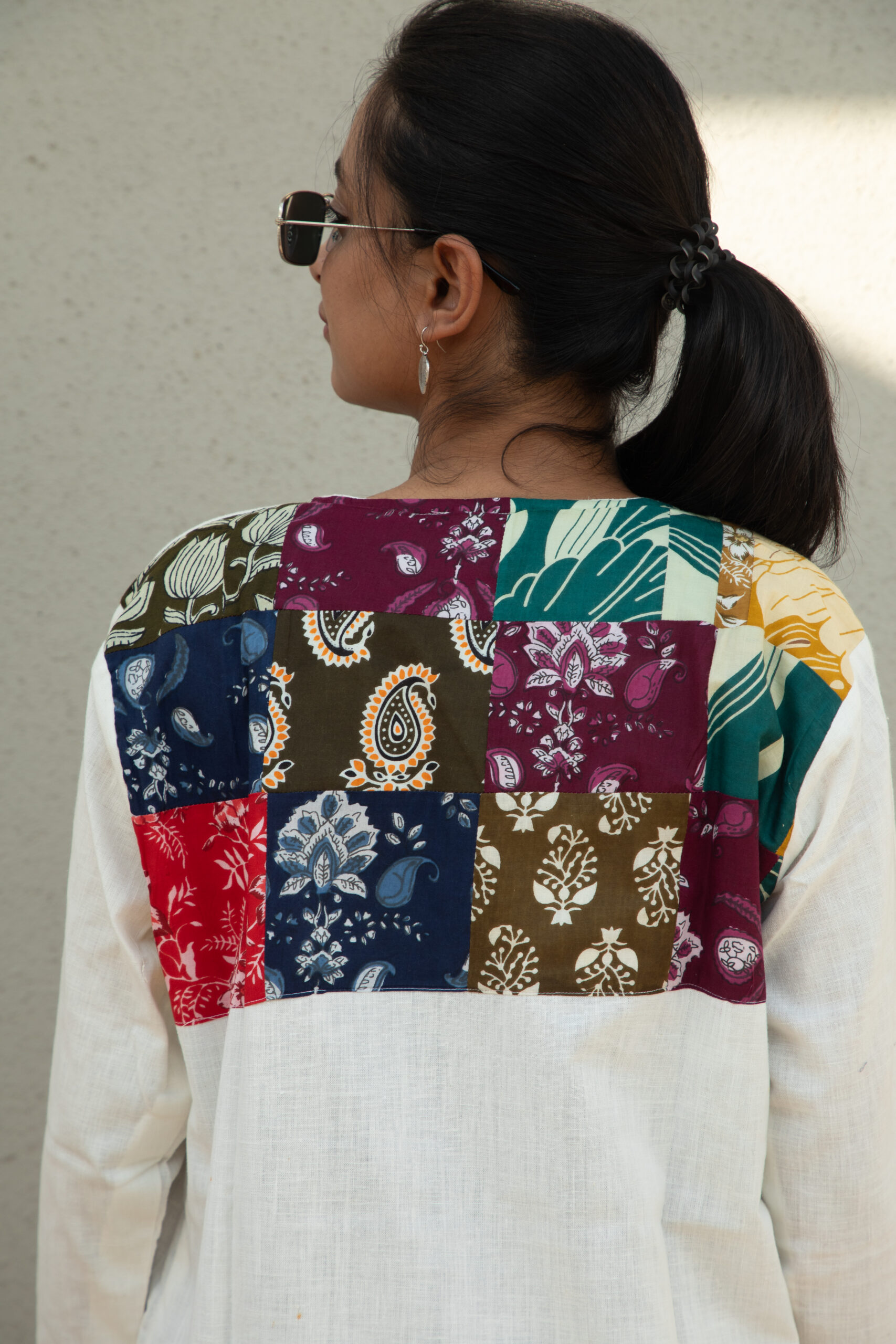 Patchwork Back Shrug - Image 4
